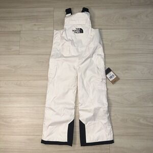 The North Face Kids Snow Bibs Size XS (6) Freedom Insulated Dryvent EZ Grow New